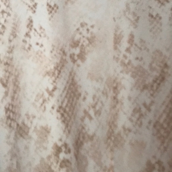 Dynamite Long Sleeve Tie Long Sleeve Blouse - Picture 3 of 4